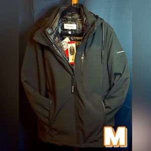 CALVIN KLEIN 3-in-1 Men’s Jacket, size MEDIUM